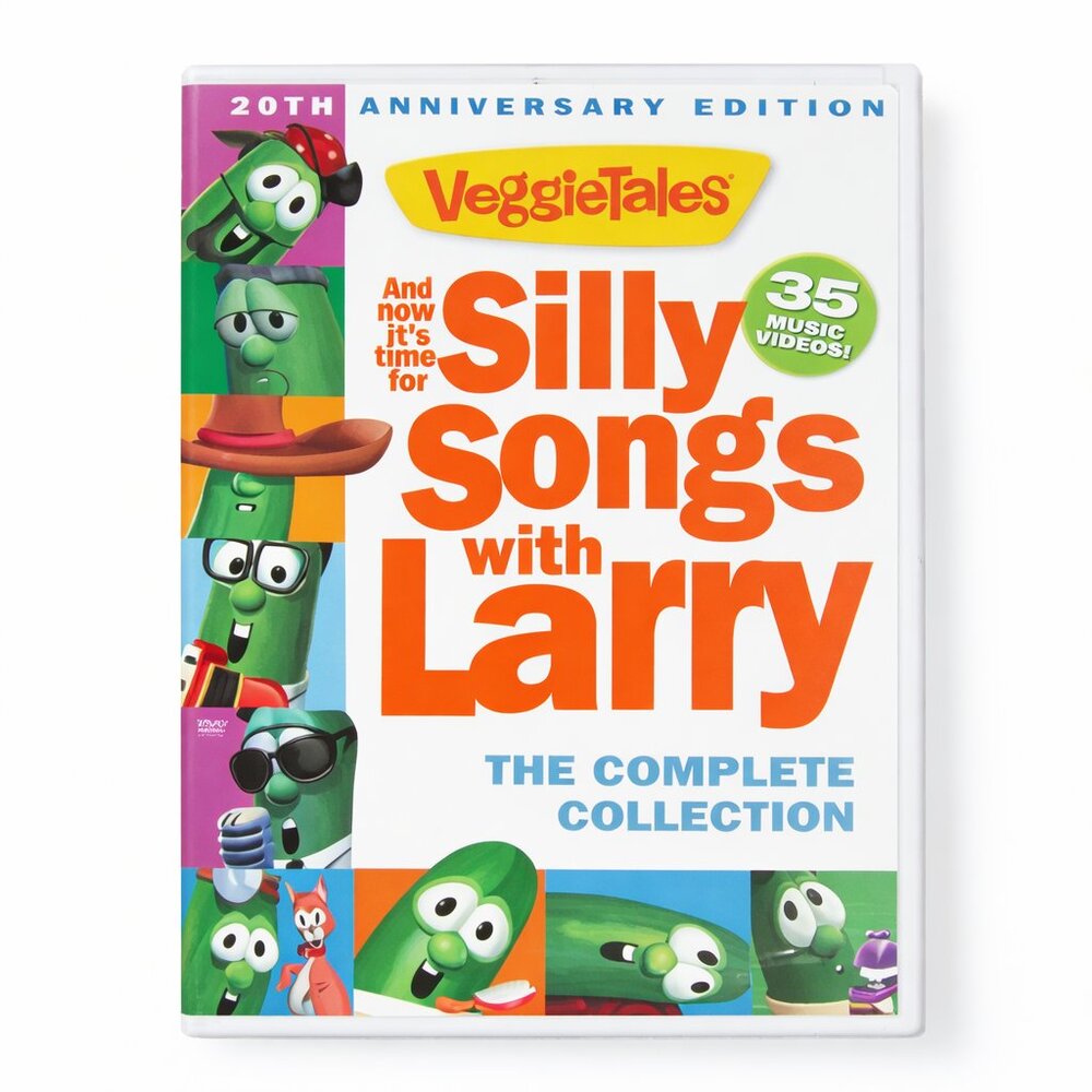 VeggieTales (DVD) and now it’s time for Silly Songs with Larry~35 Videos~SEALED!